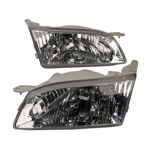 Applicable for Toyota COROLLA AE110 1996 1997 1998 1999 2000 headlights far and near light crystal headlights white set of 2 ► Photo 1/4