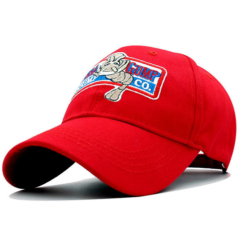 Baseball caps Gump Shrimp CO. Snapback Hat Forrest Gump Costume Cosplay Embroidered Snapback Cap Unisex Summer Hats Adjustable ► Photo 1/6