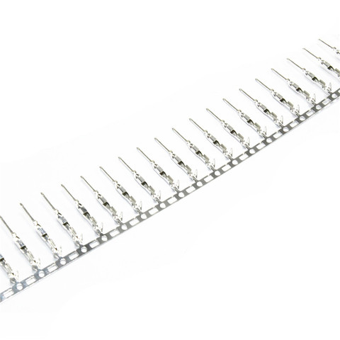 100Pcs/Lot 2.54mm Male Dupont Jumper Wire Terminal Connector Pins Crimp ► Photo 1/1