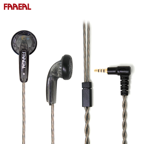 Newest FAAEAL Snow-lotus 64ohms 2.5MM Balanced Edition Hifi Earphone Earbuds For MP3 Player Amplifier 2.5mm TRRS Version ► Photo 1/6