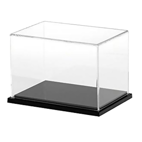 Transparent Acrylic Display Case Tray Dustproof Storage Show Box 30x15x15cm ► Photo 1/1