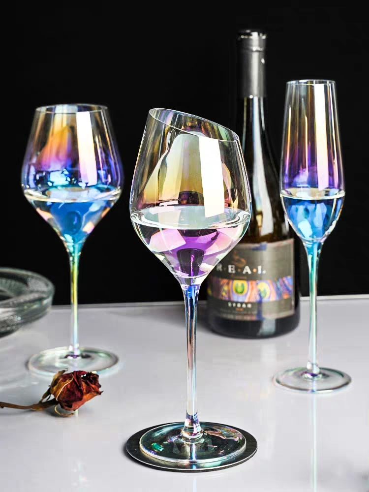 Fine crystal glass Wine Glass Creative personality party wine glasses nice  goblet Christmas Blackjack - AliExpress