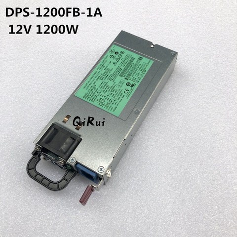 DL580G7 Server Power DPS-1200FB-1 A 570451-001 570451-101 12V 100A 1200W power supply Conversion rate 94% ► Photo 1/2