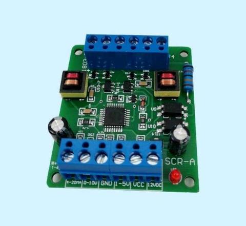 Single phase thyristor trigger board SCR-A can adjust voltage, temperature modulation and speed regulation with MTC MTX module ► Photo 1/1