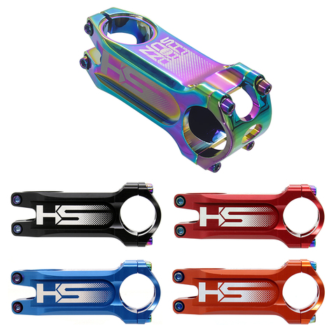 Colorful bike Stem XC/AM 31.8*80mm 0 Degree CNC 31.8mm Handlebar Stem Bicycle 28.6mm Steerer ► Photo 1/6