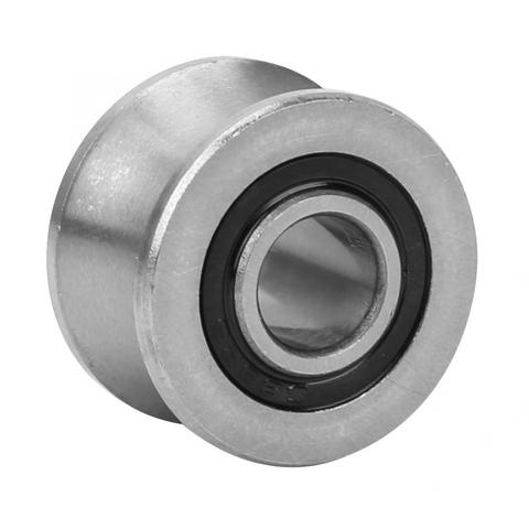 U22 U Shaped Round Bottom Track Groove Pulley Bearing Sliding Rollers Bearing 8*22.5*14.5mm ► Photo 1/6