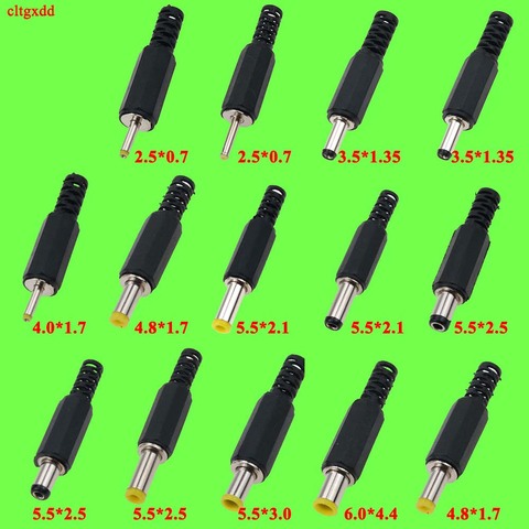 cltgxdd 1pcs 5.5*2.1mm to 5.5*2.5 4.8*1.7 4.0*1.7 3.5*1.35 6.0*4.4 5.0*3.0 2.5*0.7mm DC Power Plug DC Power Splitter Adapter ► Photo 1/6