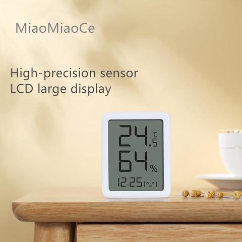 Youpin miaomiaoce MMC E-ink Screen LCD Large Digital display Thermometer Hygrometer Temperature Humidity Sensor from Youpin ► Photo 1/5