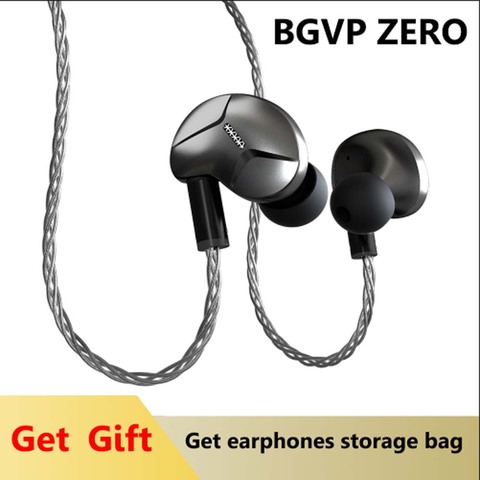 BGVP wired In-ear earphone Bass Subwoofer Earphones HIFI DJ Monito Running Sport earbuds  noise reduction mmcx cable with  mic ► Photo 1/6