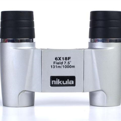 Agnicy Nikula Nicholas 6x18 Fixed Focus Binoculars Portable Outdoor HD Looking Glasses Telescope ► Photo 1/3