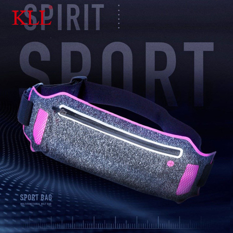6.5 Inch Sports Running Waist Bag Outdoor Jogging Belt Waterproof Phone Bag Case Gym Waist Holder Cover for iPhone Samsung Phone ► Photo 1/6
