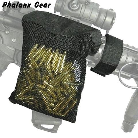 Hunting tactical M4 military army shooting Brass ar15 Bullet Catcher Rifle  Mesh Trap Shell Catcher Wrap Around Zipper Bag ► Photo 1/6