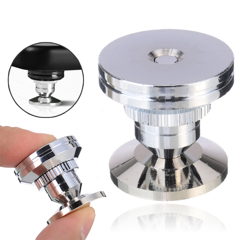 1set Stainless Steel Speaker Spike And Pads Amplifier Isolation Cone Stand Feet for Audio Speaker Spikes Speakers Repair Parts ► Photo 1/6