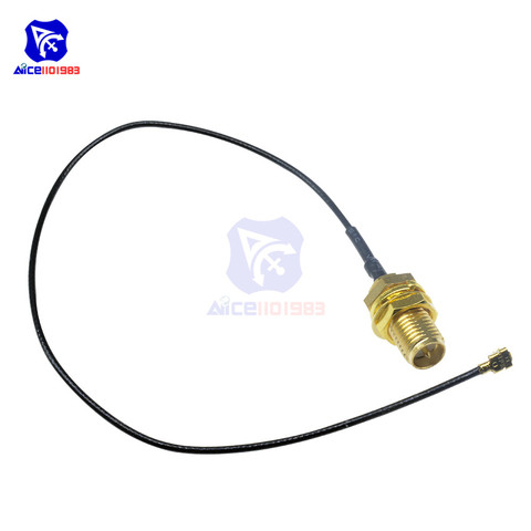 diymore SMA Female Connector to uFL/u.FL/IPX/IPEX RF Adapter Cable 18cm Length ► Photo 1/6