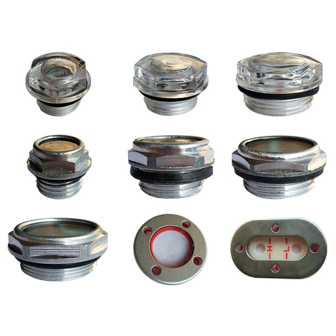 1Pcs Air compressor Oil Lens Machine Oil Mirror Air Pump Oil Level Observation Mirror Oil Level Pump Head Accessories ► Photo 1/6