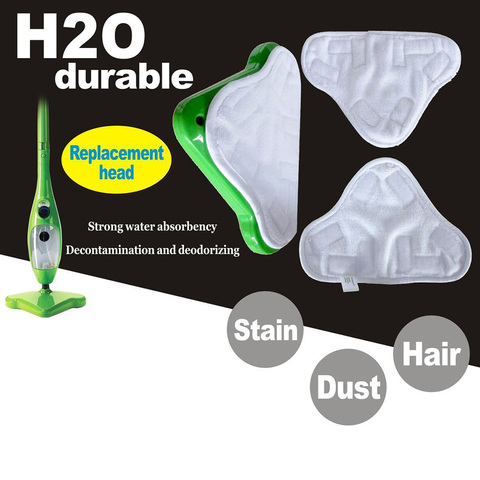 2022 4Pcs Microfibre Steam Mop Floor Washable Replacement Pad Steam Mop Floor Replacement Microfibre Head for H2O H20 X5 ► Photo 1/6