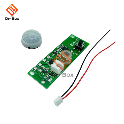 3.7V infrared human body induction solar light circuit board solar wall light control board 3 modes PIR wall light controller ► Photo 1/6