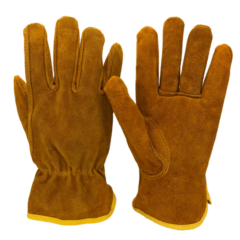 Men's Safety Work Gloves Cowhide Leather Working Welding Gloves Safety Protective Garden Sports MOTO Wear-resisting GlovesNG4015 ► Photo 1/6
