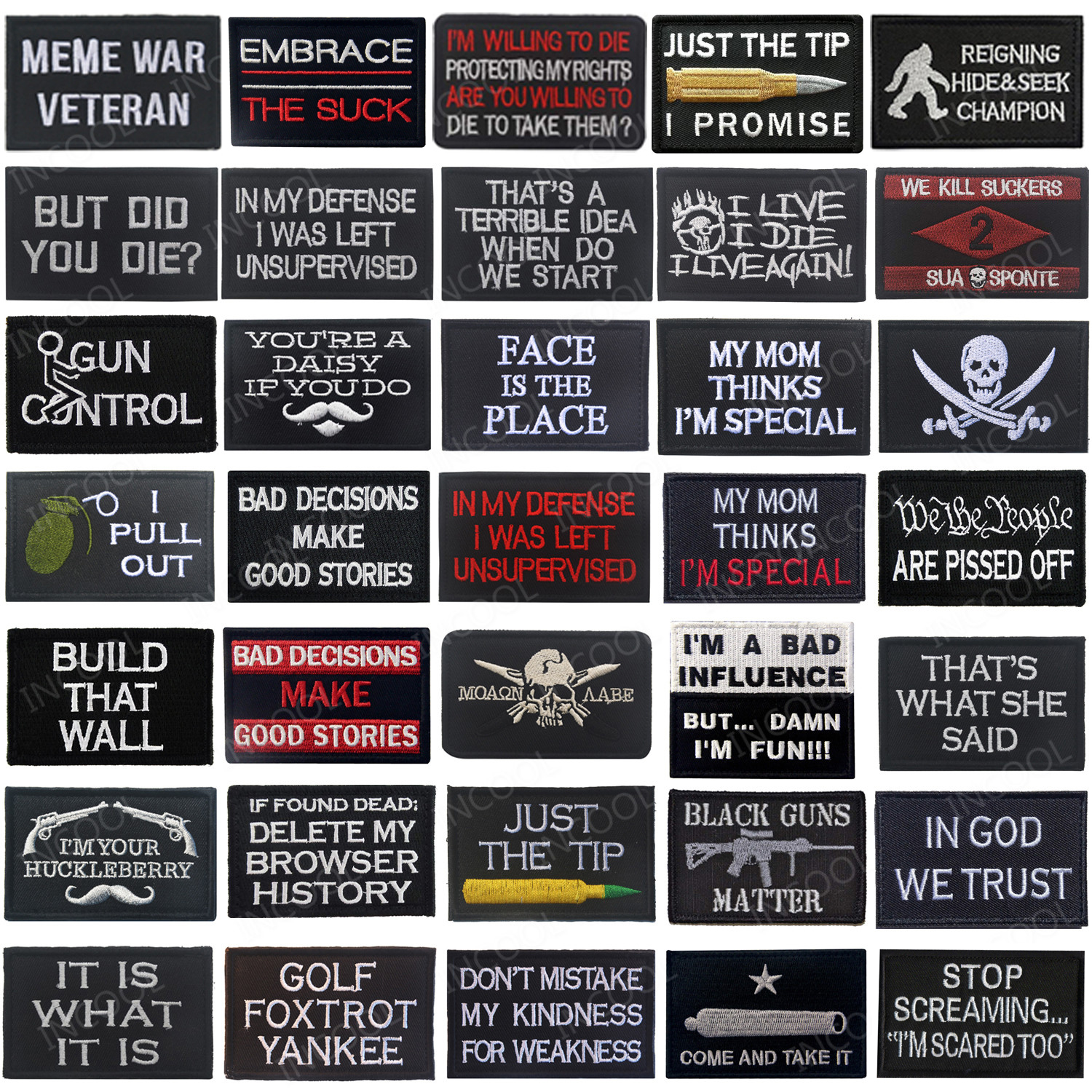 Influencer Patch/iron-on Patch/embroidered Sew-on Applique for Vest/jacket, Clothing, Backpack, Costume, Funny/sarcastic Humor