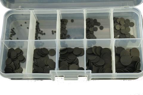 100Pcs 1.5~10mm Keypad Repair Kit Remote Control Conductive Rubber Buttons ► Photo 1/6