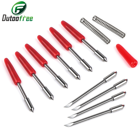 10 pcs x 45 Degree HIGH QUALITY CB09 Graphtec Blade Cutting Plotter Vinyl Cutter CB09 CB09U Needle Knife Blade Lettering knife ► Photo 1/6