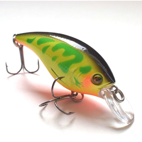 Banshee 60mm 10g Shallow Diving Crankbait Wobbler Crank Bait Artificial Bait Fishing Lures for Bass Pike ► Photo 1/6