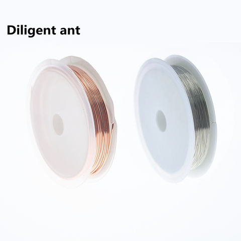 1-axis pure copper wire diameter 0.2 0.3 0.4 0.5 0.6 0.7 0.8 1.0mm manual DIY connection copper wire ► Photo 1/6