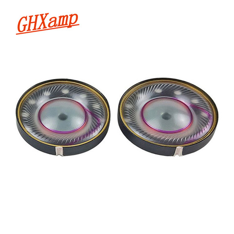 GHXAMP 40mm Headset Speaker 32ohm HIFI Headphone Unit Full Range Subwoofer Three Composite Diaphragm Headset Driver 2pc ► Photo 1/6