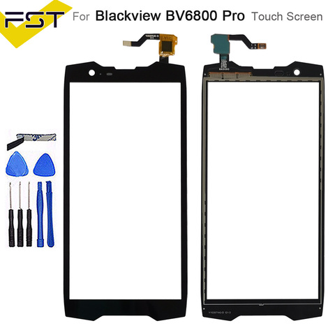 5.7''Black for Blackview BV6800 Pro Touch Screen Digitizer 100% tested Digitizer Glass Panel Touch Replacement Parts ► Photo 1/4