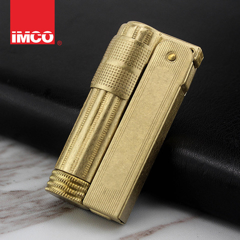 IMCO Brand Stainless Steel Gasoline  Lighter Vintage Men Cigarette Lighter ► Photo 1/6