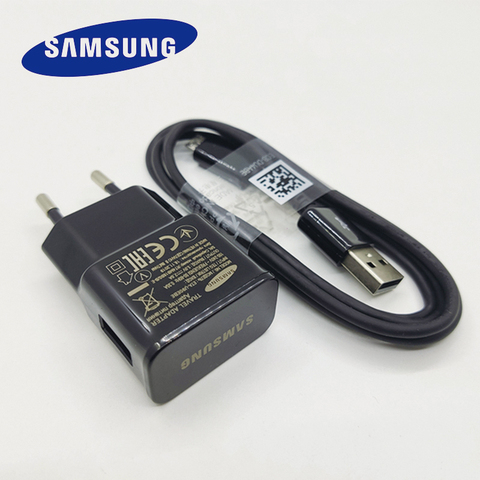 Samsung Charger Travel Wall Adapter 5V2A Charging Micro USB Cable For Samsung Galaxy S7 S6 Edge J7 J5 J3 Note 5 4 A7 A5 A3 2016 ► Photo 1/6