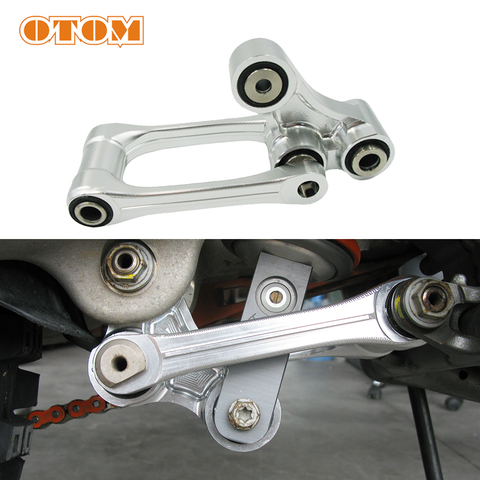 OTOM Motorcycle CNC Rear Swingarm Linkage ARM (Pull Rod) Kit Motocross Rear Shock Absorber Triangle Lever For KTM EXC HUSQVARNA ► Photo 1/6