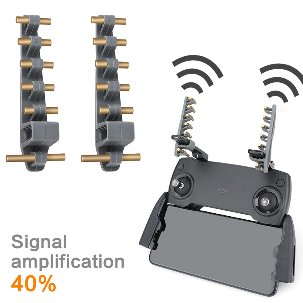Details about   2X Yagi Signal Booster Antenna Range Extender For DJI Mavic Mini Air Pro 2 Drone 