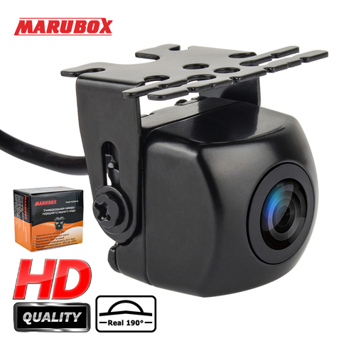 MARUBOX Car Rear View Camera AHD Real 190 Degree Universal Night Vision Reverse Car Camera Backup Parking Camera Waterproof IP68 ► Photo 1/6