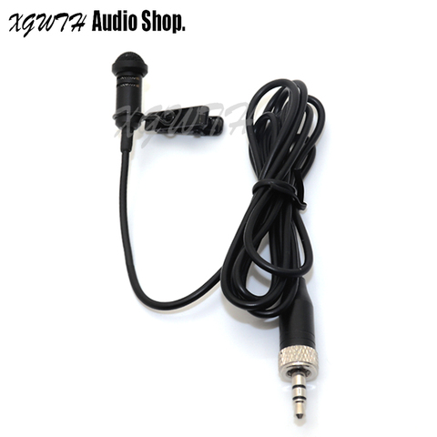 Tie Clip Lavalier Lapel Microphone Super Cardioid Mic For Sennheiser EW 100 300 G1 G2 G3 G4 Wireless MKE2 Design with Clip & Cap ► Photo 1/6