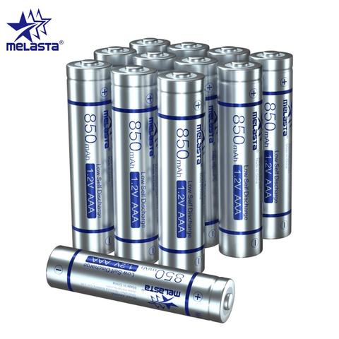 Melasta 12pcs AAA NIMH Rechargeable LSD battery 1.2V real 850mAh Low Self Discharge for Toys Clock Flashlight Wireless mouse ► Photo 1/6