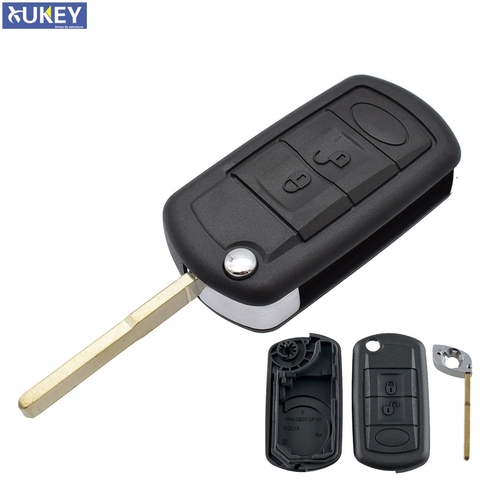 Car Remote Key Shell Case For Land Rover Range Rover Sport LR3 Discovery Vouge Replacement Case 2 Button 2005 - 2010 ► Photo 1/6