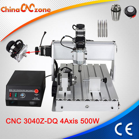 CNC 3040 3Axis Milling Engraving Machine 500W CNC 3040Z USB mach3 wood Router Ball Screw USB DIY Drilling Engraving Machine ► Photo 1/6