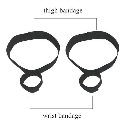 Nylon Sexy Bondage Handcuffs BDSM Slave Adjustable Hand&Leg Limit SM Products Binding  Toys For Couples Adult Games  Shop ► Photo 1/6