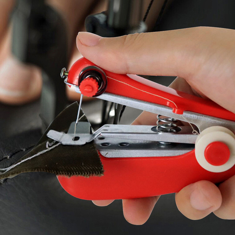 1 PC Mini Portable Needlework Cordless Hand-Held Clothes Fabrics Apparel Arts Crafts & Sewing Machine Accessories Hot Sale ► Photo 1/6