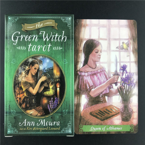 The Green Witch Tarot Cards Deck Cards Funny Board Game Tarot Deck Card Games English For Families Party Drop Ship ► Photo 1/6
