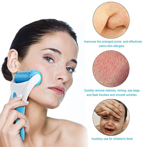 Face Ice Roller Massager Skin Lifting Tools Facial Massage Anti-wrinkle Relief Pain Firming Portable Beauty Skin Care Tools ► Photo 1/1