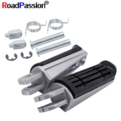 Motorbike-Accessories Front Foot Pegs Rests Footrest Pedals For YAMAHA BT1100 Fazer 700 FJ1200 FJR1300 ABS FZ1 FZ6 FZ6R FZR600 ► Photo 1/5