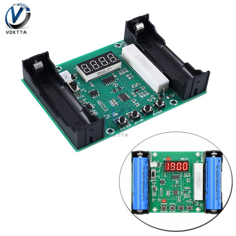 XH-M240 18650 Lithium Battery Digital Display Capacity Tester Meter mAh mWh Electronic Load Battery Monitor Discharge Module ► Photo 1/6