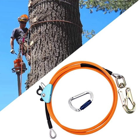 1/2 Inch x 8 Inch Steel Wire Core Flip Line Kit Climbing Positioning Rope for Arborists Climbers Tree Climbers ► Photo 1/6