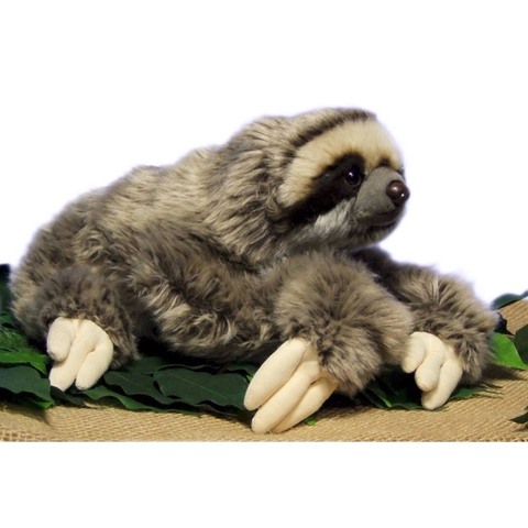 35 cm Premium Three Toed Sloth Real Life Plush Stuffed Animal Folivora Toy Gifts pigeon plush toy ► Photo 1/5
