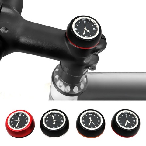 Bicycle Waterproof Luminous Headset Stem Watch Computer Bike Vehicle Clock Cycling Head Parts Timepiece Headset Top Cap Stem Cov ► Photo 1/6