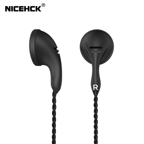 NICEHCK B40 3.5mm HIFI PK Earbud 14.8mm Dynamic Driver Unit Bass Earphone 32ohms ME80/EBX/EB2 VIDO PK1 PK2 PK3 SR2 BK Microphone ► Photo 1/6