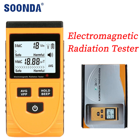 Electromagnetic Field Radiation Detector Tester Emf Meter Counter Emission Dosimeter Computer Electric Field Magnetic Field Dosi ► Photo 1/6