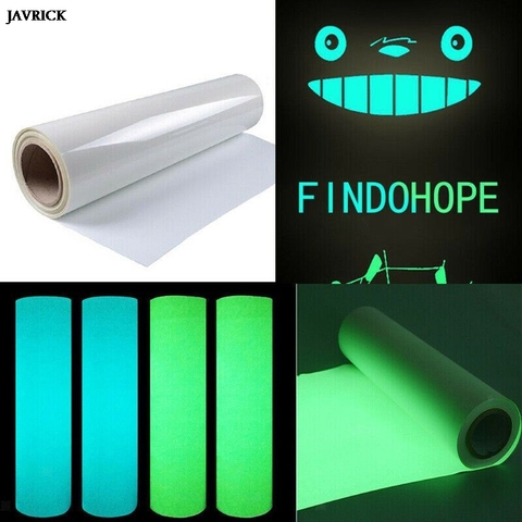 30*50cm Glow in The Dark PU Heat Transfer Vinyl Luminous T-Shirt Press Paper Sheet Iron on Print Pattern Noctilucent Art Crafts ► Photo 1/6